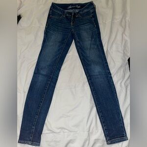 USED Size 0 Blue Women's Jegging Jeans